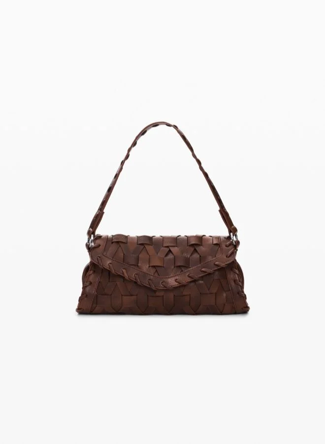 DESIGUAL Small braided bag